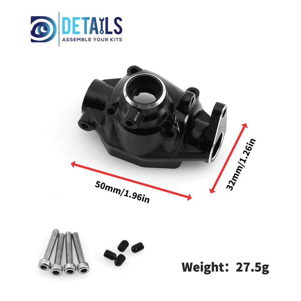 Aluminum Front&Rear Axle Center Housing for Axial SCX10 PRO 1/10 RC Crawler Car 2pcs/set