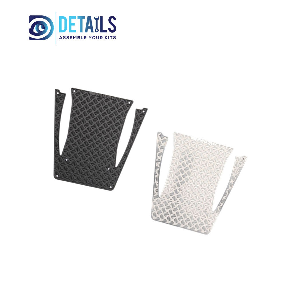 Hood Metal Antiskid Board Decoration for 1/18 TRX-4M Land Rover Defender