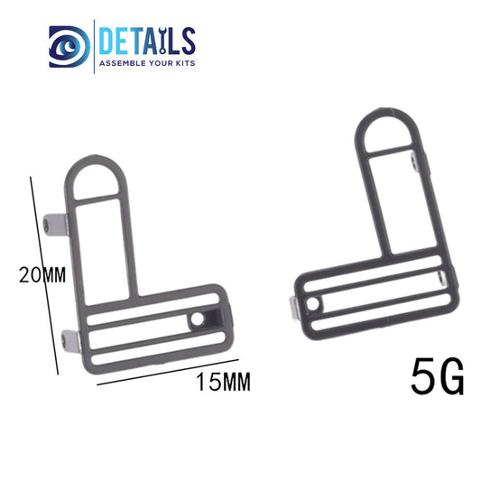 Metal Rail Light Cover Protector Decoration for 1/18 TRX-4M Land Rover Defender