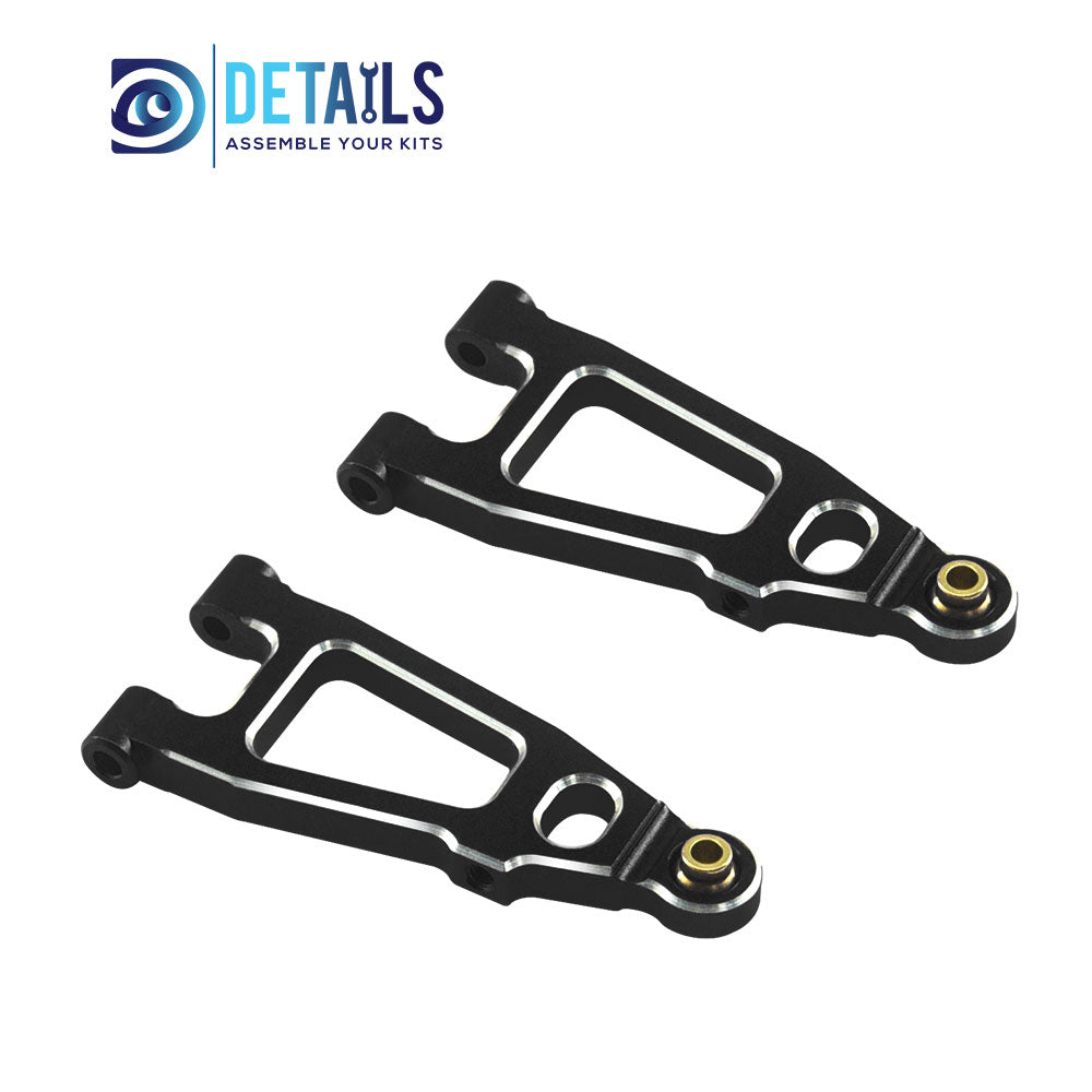 Aluminum Front Lower Arm Set For ARRMA 1/18 MOJAVE Upgrade Parts 2pcs