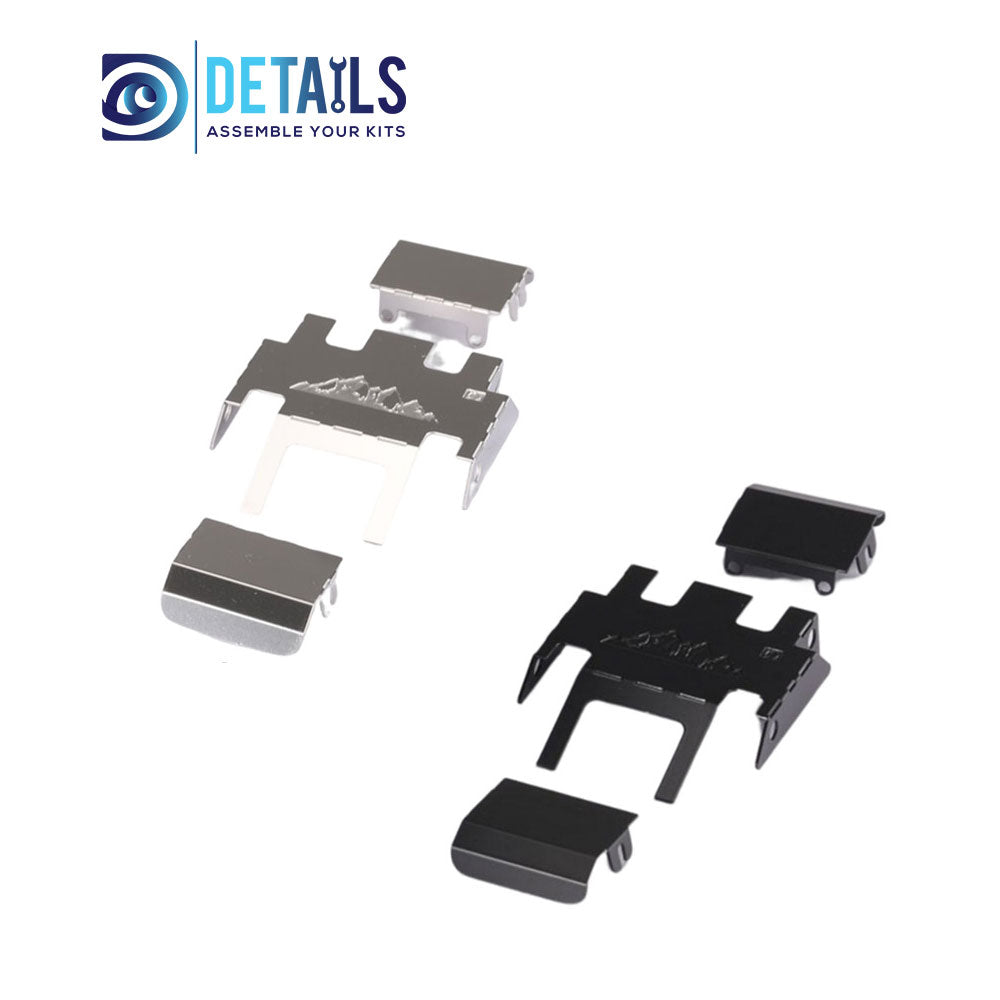 Metal Chassis Armor Skid Plate Guard Ser for 1/18 TRX-4M Cars