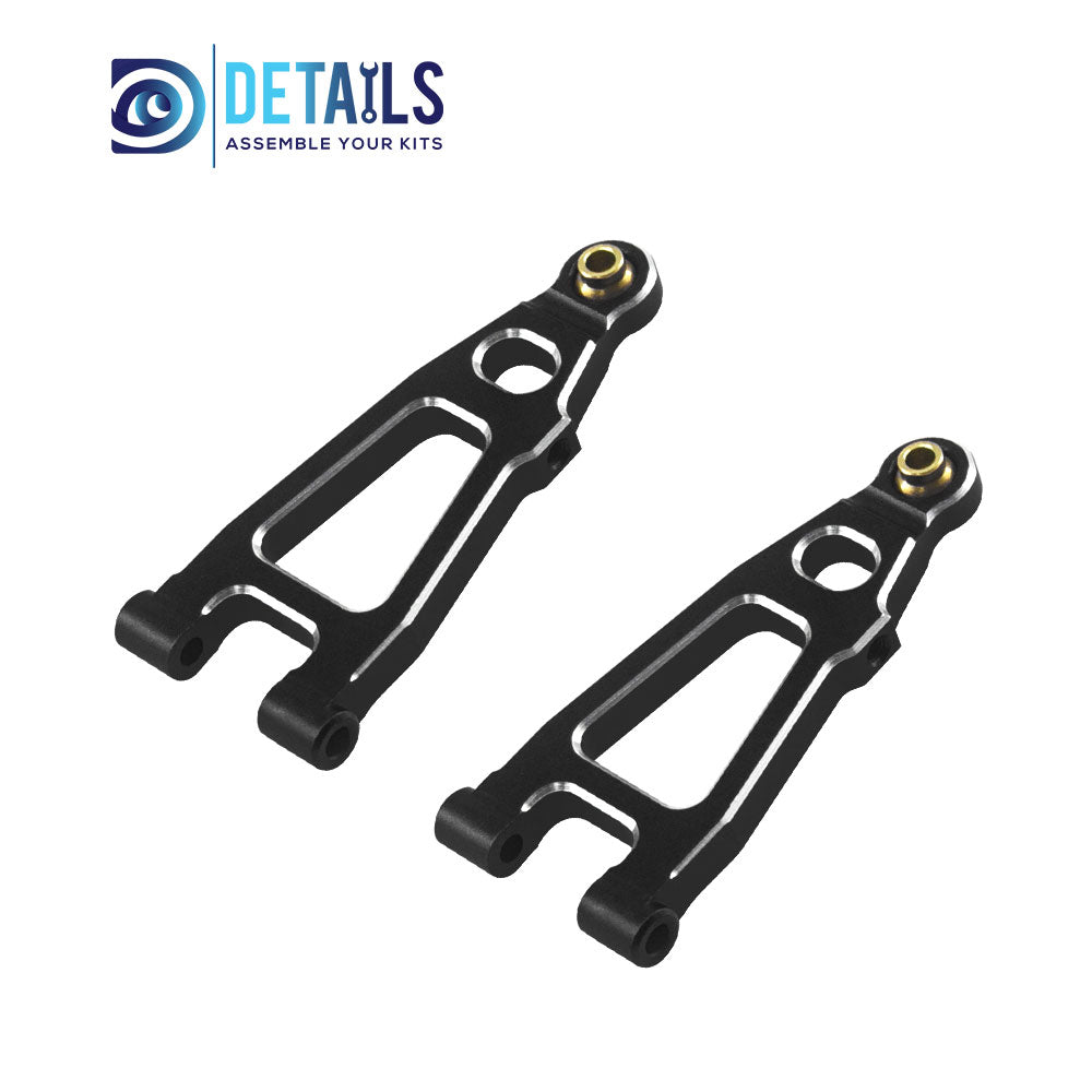 Aluminum Front Lower Arm Set For ARRMA 1/18 MOJAVE Upgrade Parts 2pcs
