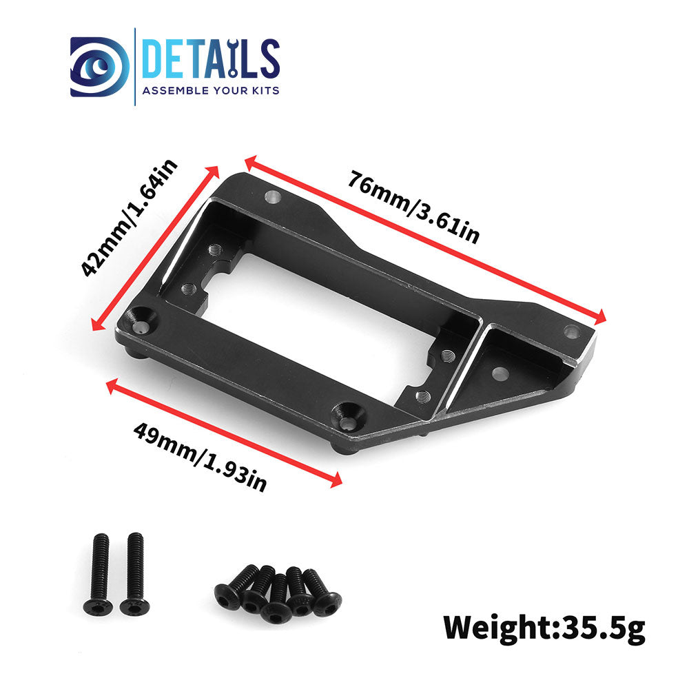 Aluminum Axle Servo Mount for Axial SCX10 PRO 1/10 RC Crawler Car