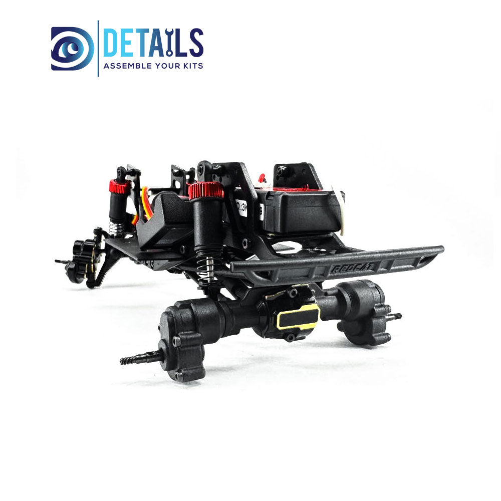 Brass Axle Differential Covers 2pcs/set for RedCat Ascent18 1/18 Car