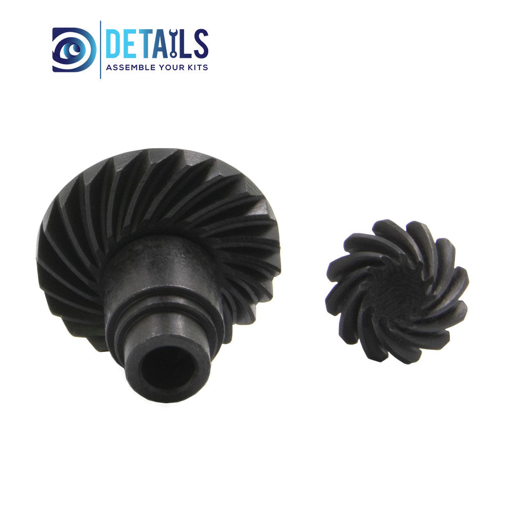 22T/12T Steel Alloy Helical Front&Rear Axles Gear Kit  for 1/18 TRX-4M 2pcs/set