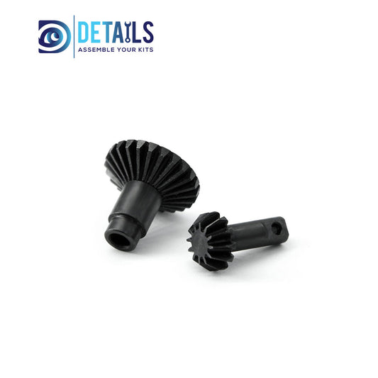 24T/12T Steel Alloy Helical Front&Rear Axles Gear Kit  for 1/18 TRX-4M 2pcs/set