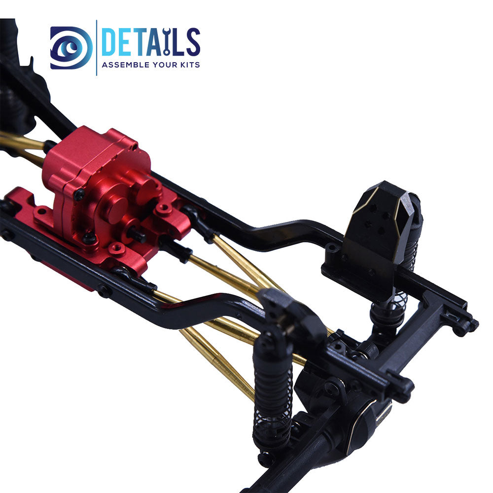 Aluminum Shock Mount for TRX-4M 1/18 Car 4pcs/set Black Gold