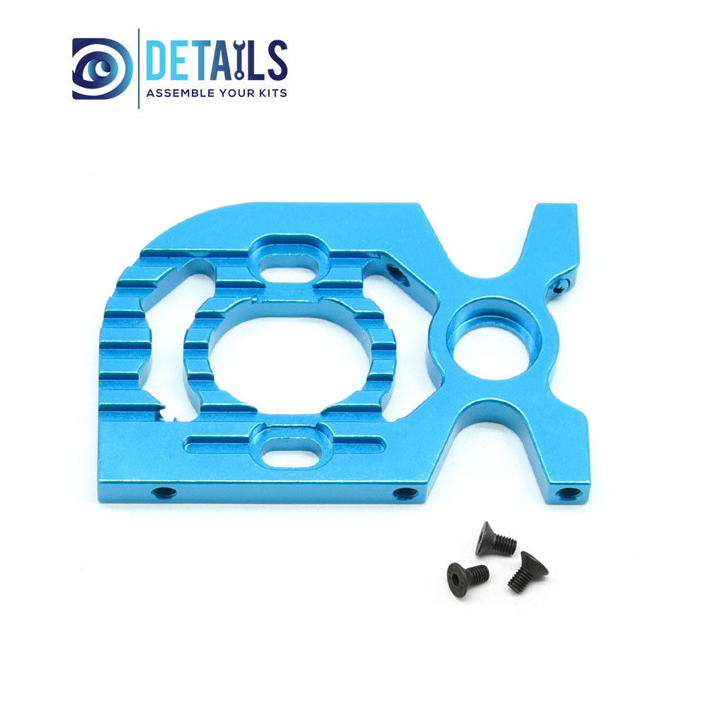 Aluminum Motor Mount - Blue For Tamiya 1/10 TT01