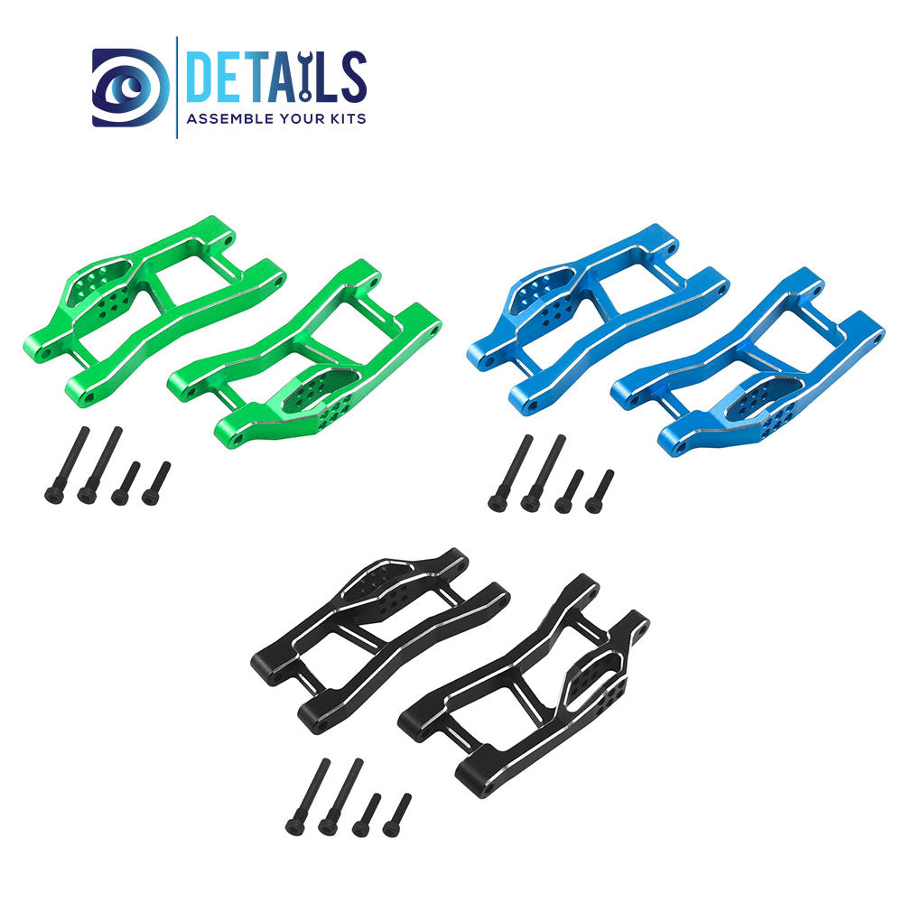 Hobby Details 7075 Aluminum Rear Lower Arm Set For  For TRX MINI MAXX BL-2s 4WD Brushless Monster Truck 107154-1 Upgrade Parts