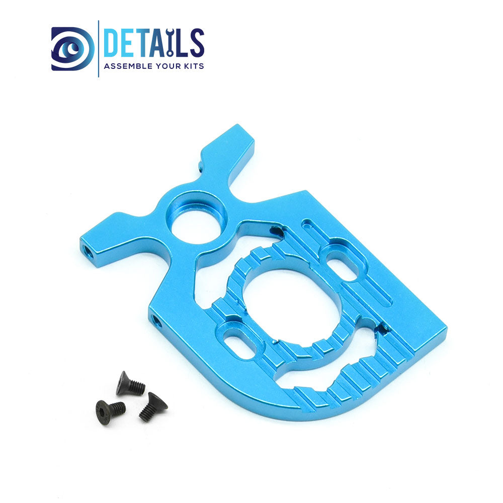Aluminum Motor Mount - Blue For Tamiya 1/10 TT01