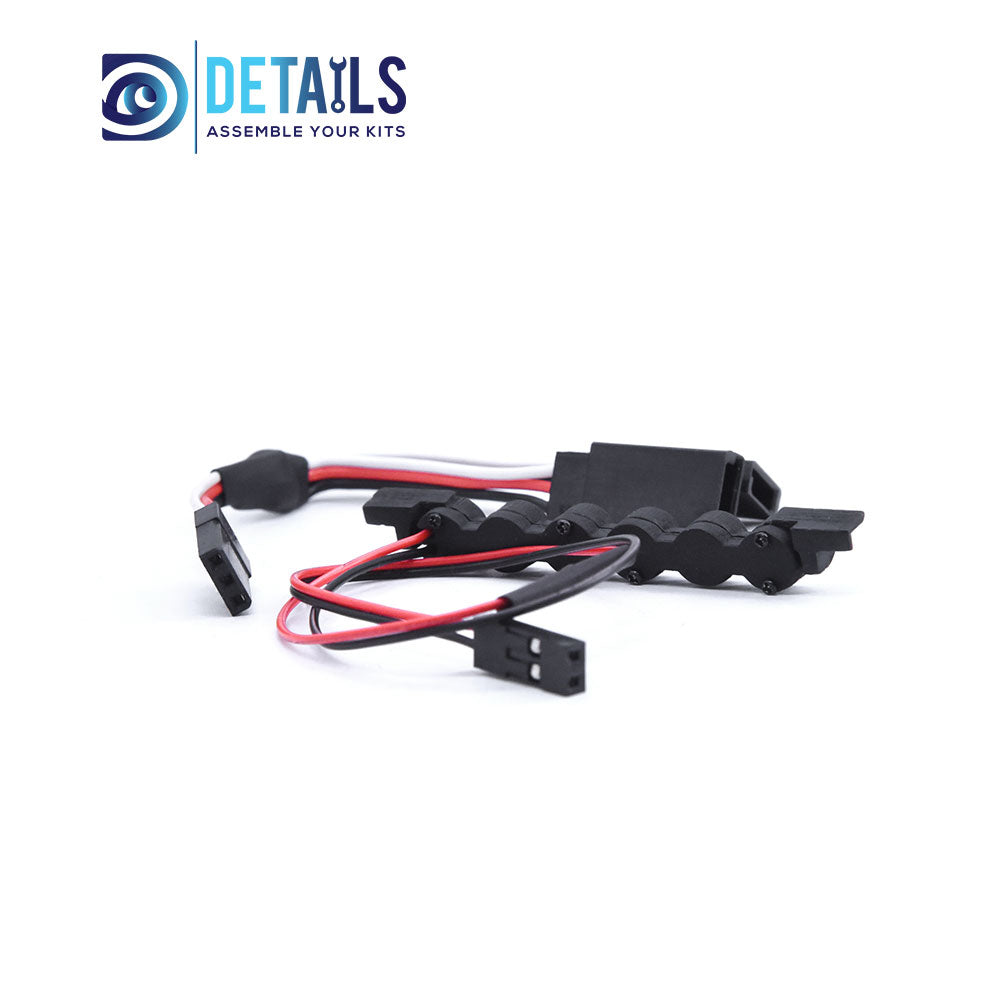 Roof Round Light Bar 60mm for 1/18 TRX-4M Ford Bronco