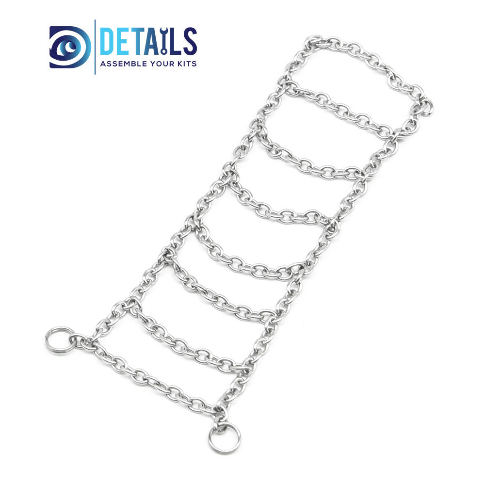 Tire The Snow Chains for 1/18 TRX4M RC Crawler Car 4pcs