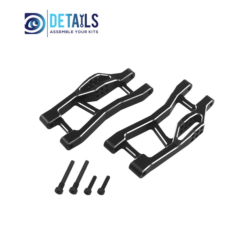 Hobby Details 7075 Aluminum Rear Lower Arm Set For  For TRX MINI MAXX BL-2s 4WD Brushless Monster Truck 107154-1 Upgrade Parts