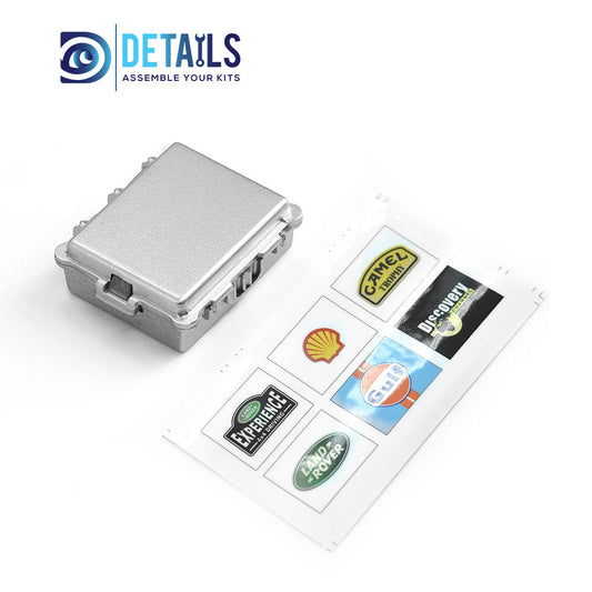 RC Crawler Decoration Square Suitcase 27x22x10mm