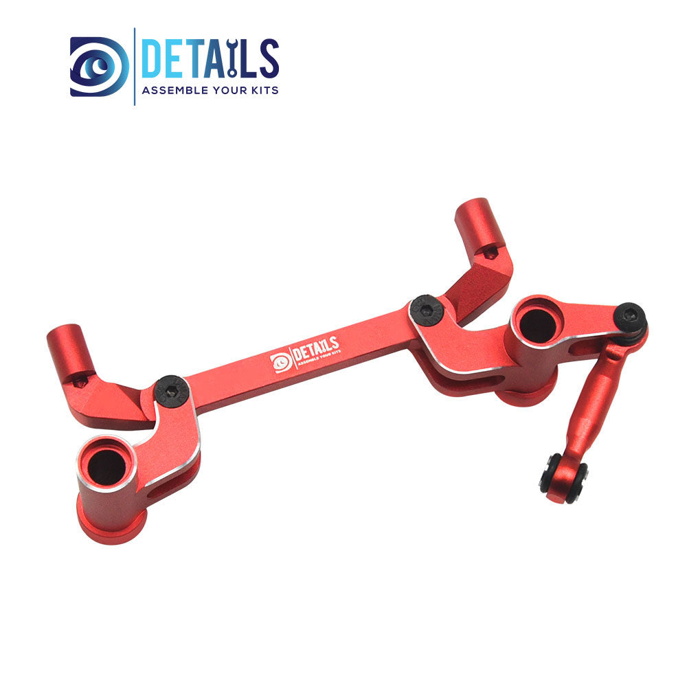 Aluminum Steering Set Steering Rods Set For TRAXXAS 1/10 4-TEC Drift Ford Mustang