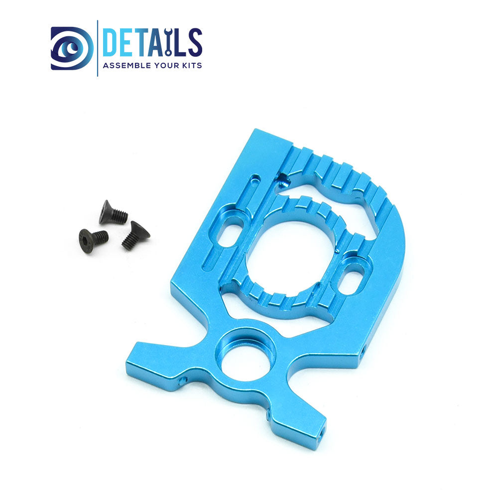 Aluminum Motor Mount - Blue For Tamiya 1/10 TT01