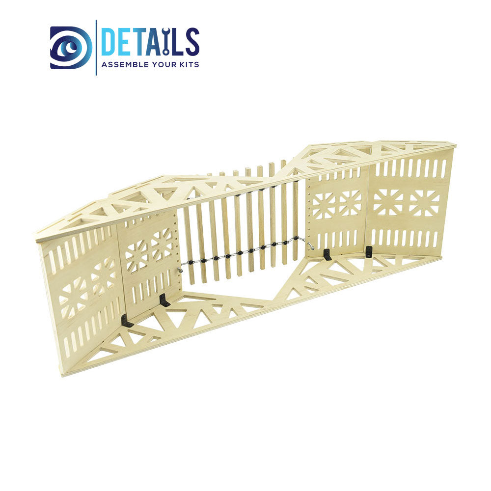 High Density RC  Crawler Wood Board Tracks 5 layers Hardened Thickness G Style