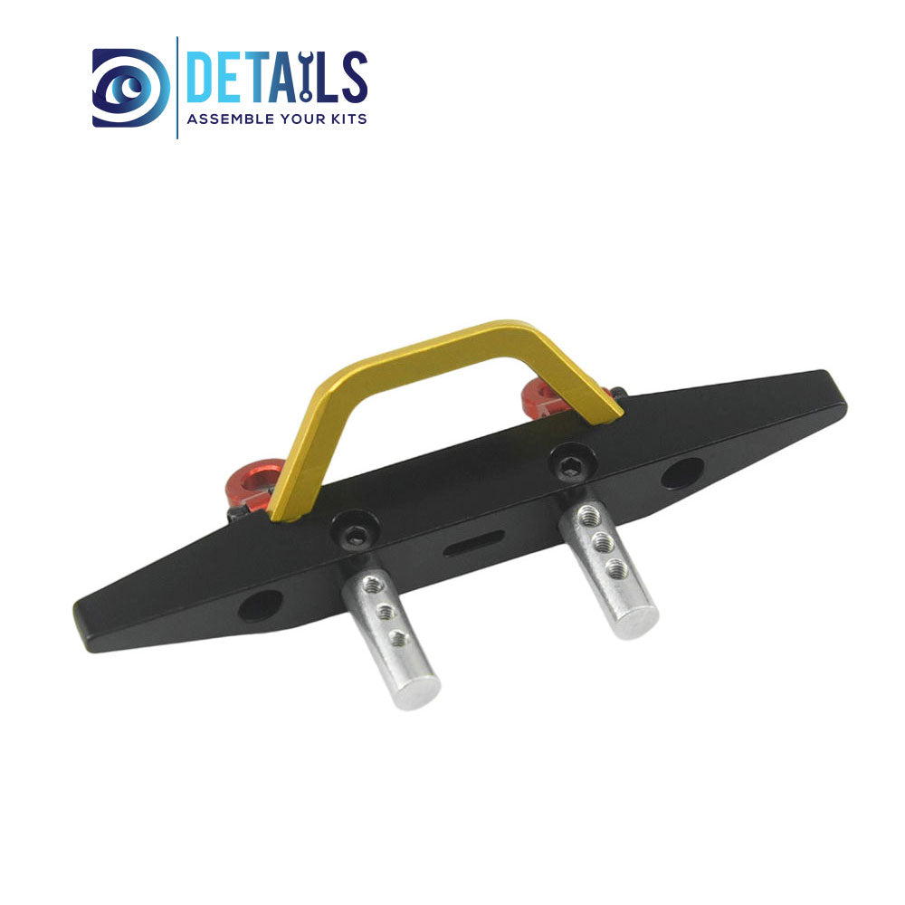 Aluminum Front Bumper for RedCat Ascent18 1/18 Car A: Black Gold B: Black Red