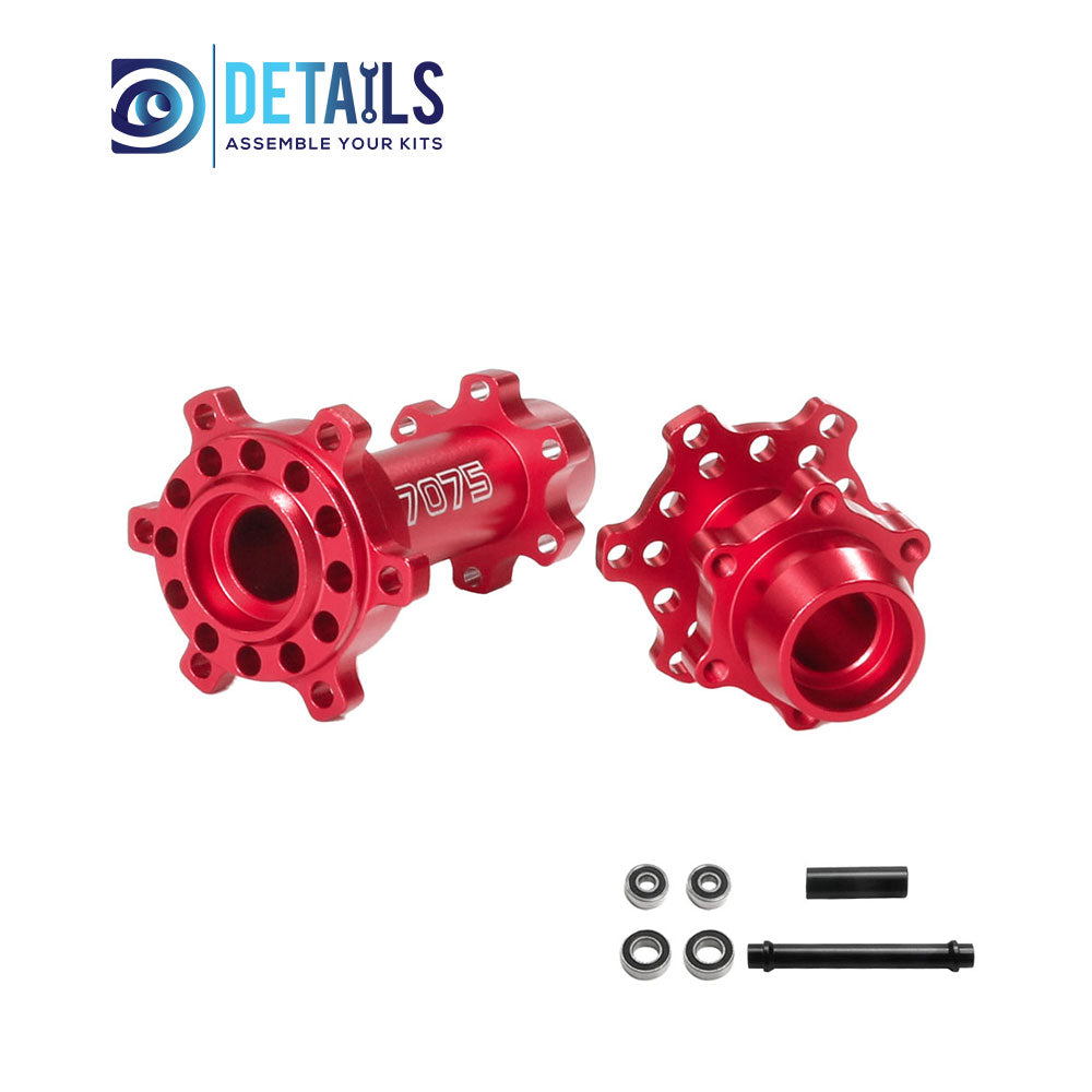 7075 Aluminum Front Rear WheelAxle Shaft for LOSI 1/4 Promoto MX Motorcycle