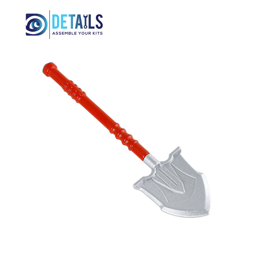 Hobby Details Model Shovel for RC Crawler A:Black B:Red C:Army Green D:Grey