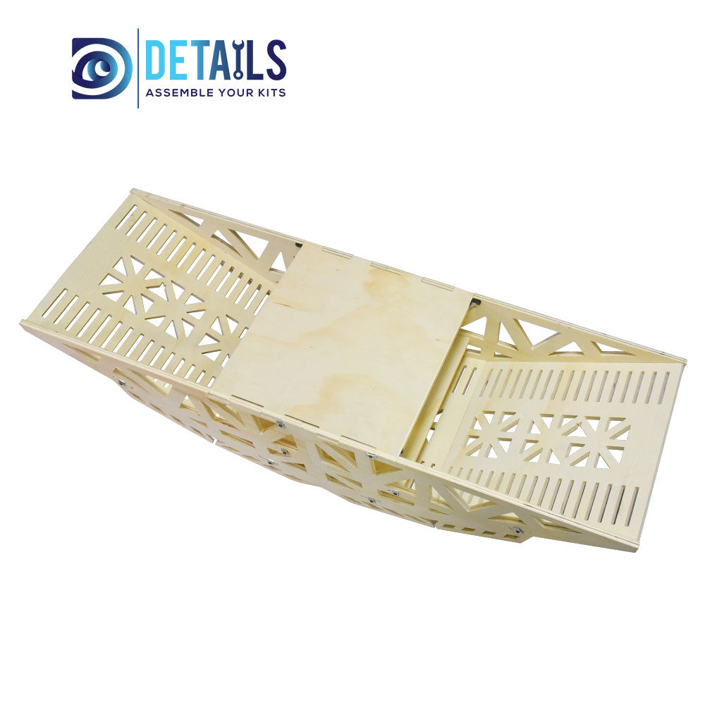 1/10 High Density RC  Crawler Wood Board Tracks 10 layers Hardened Thickness H Style