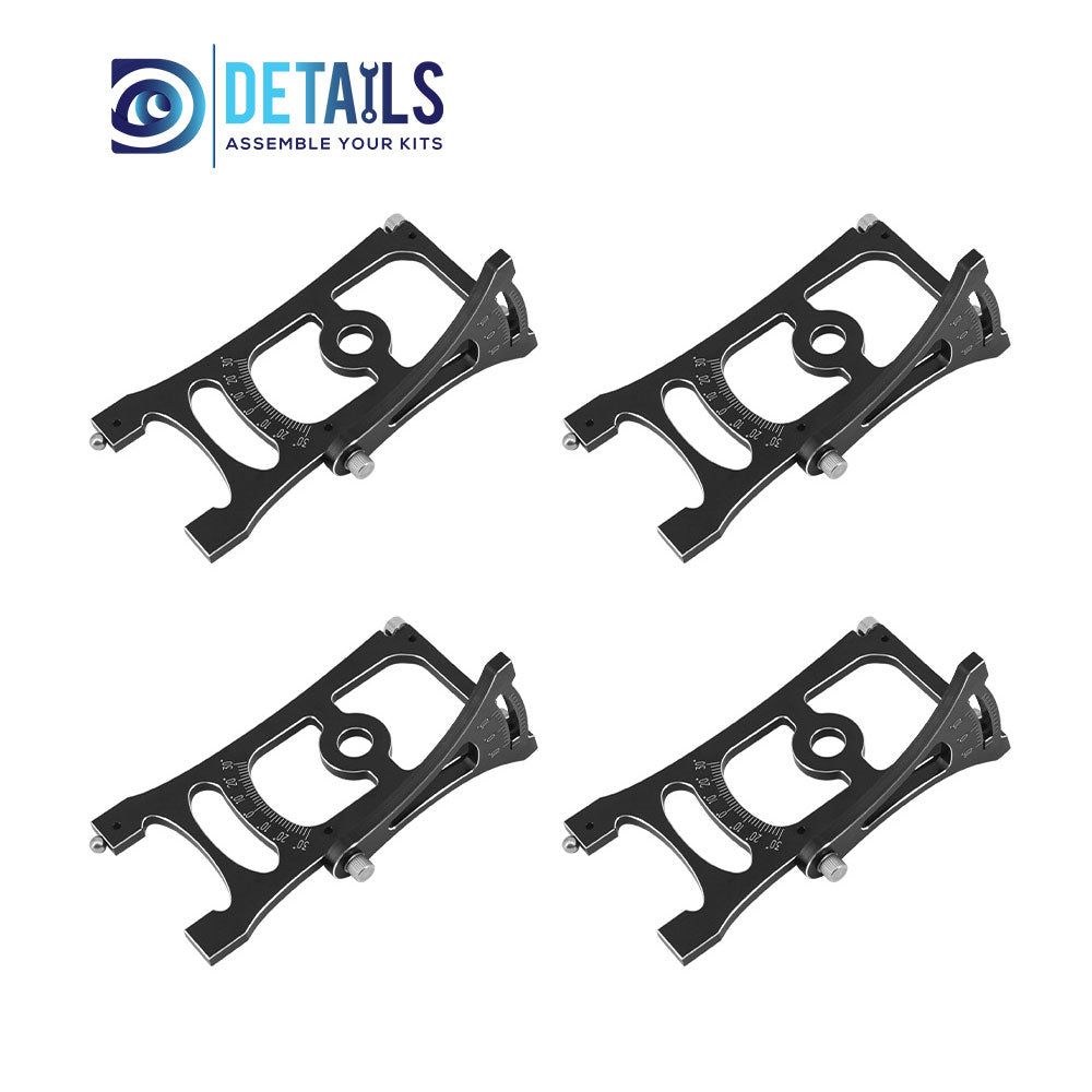 1/8 Off Road Buggy Chassis Setup System A: Black B: Silver