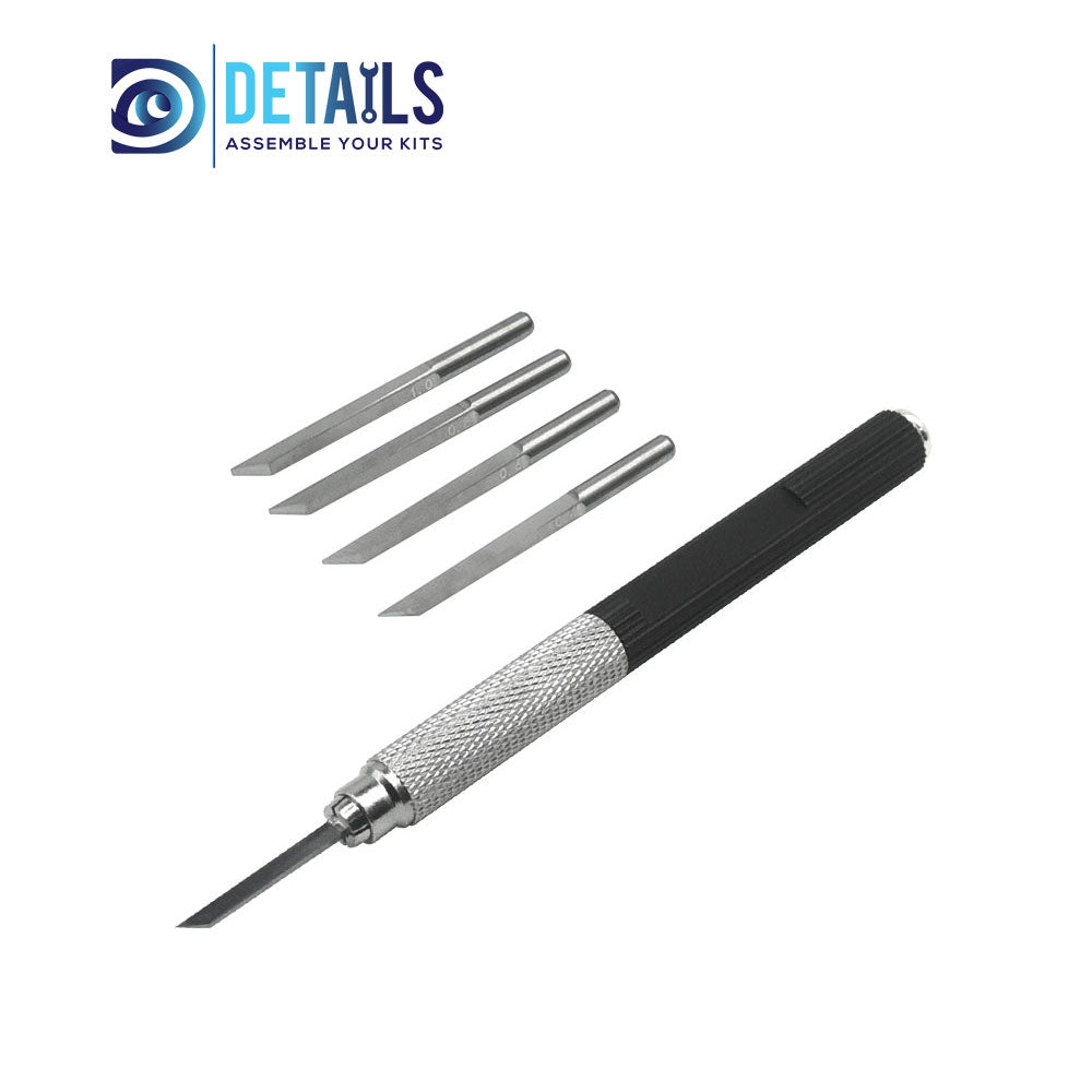 Hobby Details Tungsten steel carving knife tool 0.2/0.4/0.6/0.8/1.0mm