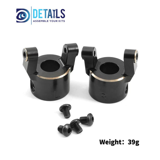 Brass C Hubs for SCX10 PRO (Golden Black)