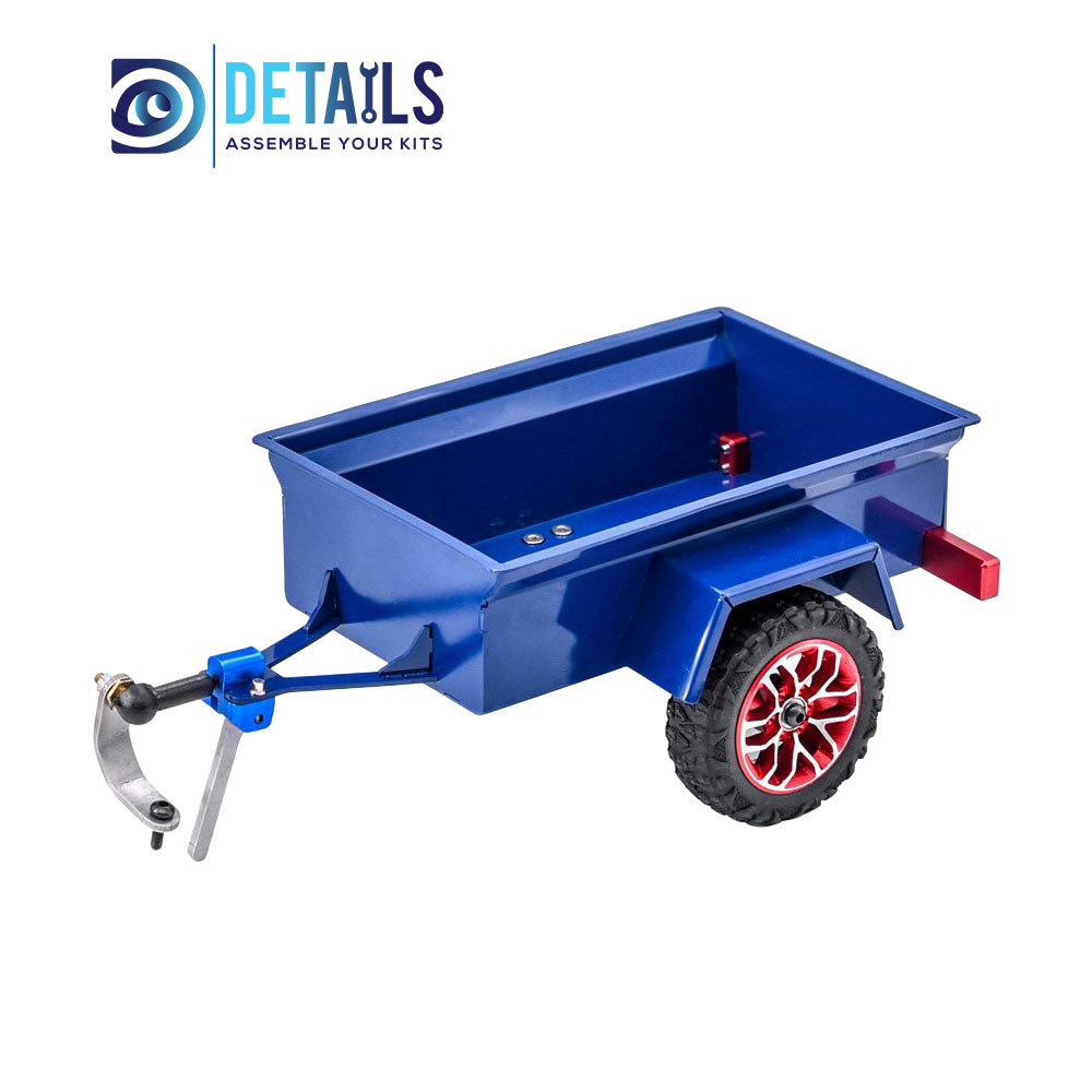 Hobby Details Aluminum Mini Trailer for 1/24 cars