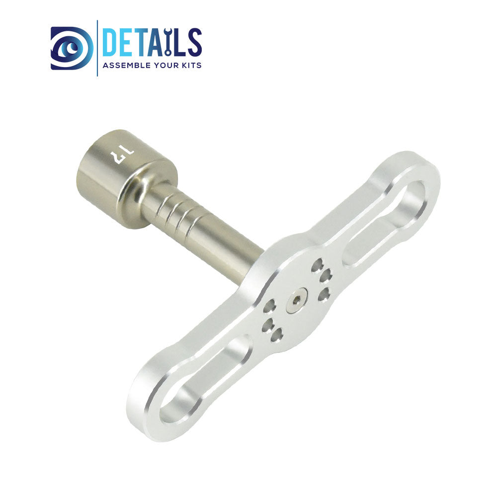 Aluminium Hex Nuts Wrench  17MM