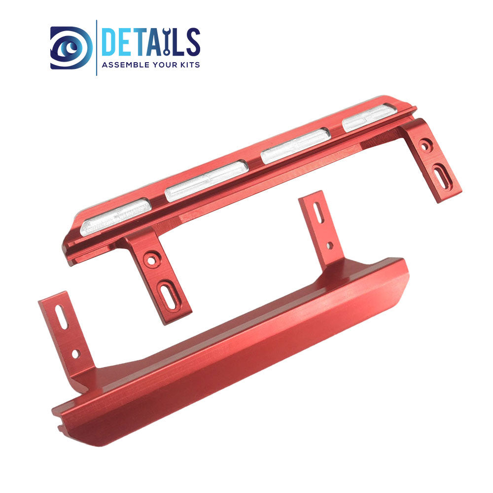 Aluminum Left&amp;Right Floor Pans Set for FMS 1/10 FCX10 K5 RC cars