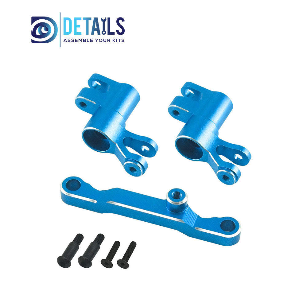 Hobby Details 7075 Aluminum Steering Set For  For TRX MINI MAXX BL-2s 4WD Brushless Monster Truck 107154-1 Upgrade Parts