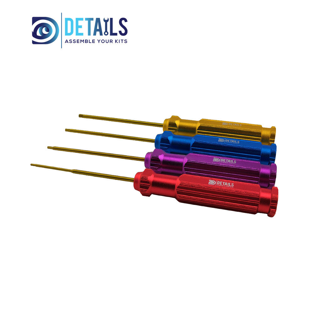 Classic Allen Wrench Set - B Four Colors 4pcs