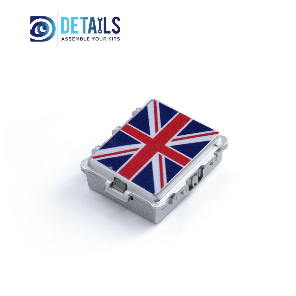 RC Crawler Decoration Square Suitcase 27x22x10mm