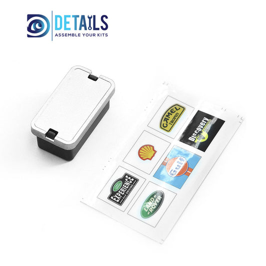 RC Crawler Decoration Rectangular Suitcase 32x18x13mm