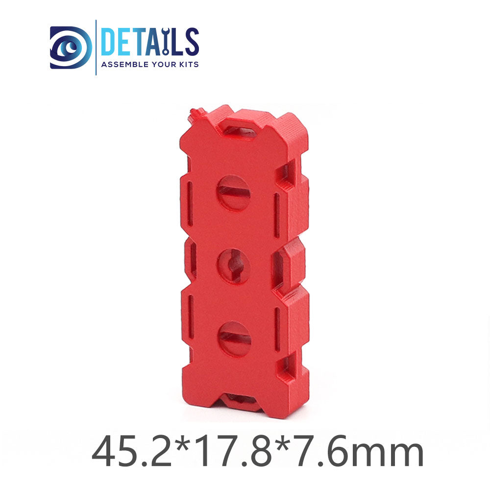 Plastic Mini 1/18 Scale Oil Box for 1/18 Car 1pc (45.2x17.8x7.6mm)