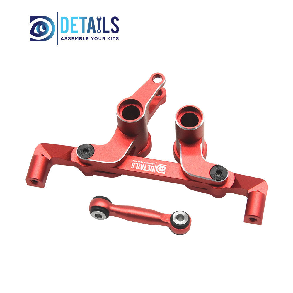 Aluminum Steering Set Steering Rods Set For TRAXXAS 1/10 4-TEC Drift Ford Mustang