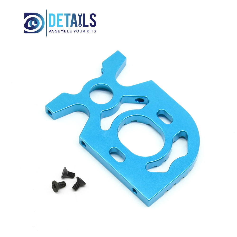 Aluminum Motor Mount - Blue For Tamiya 1/10 TT01