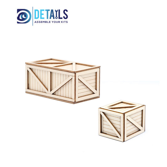 1/18 Scale Wooden Box Decoration for RC Crawler