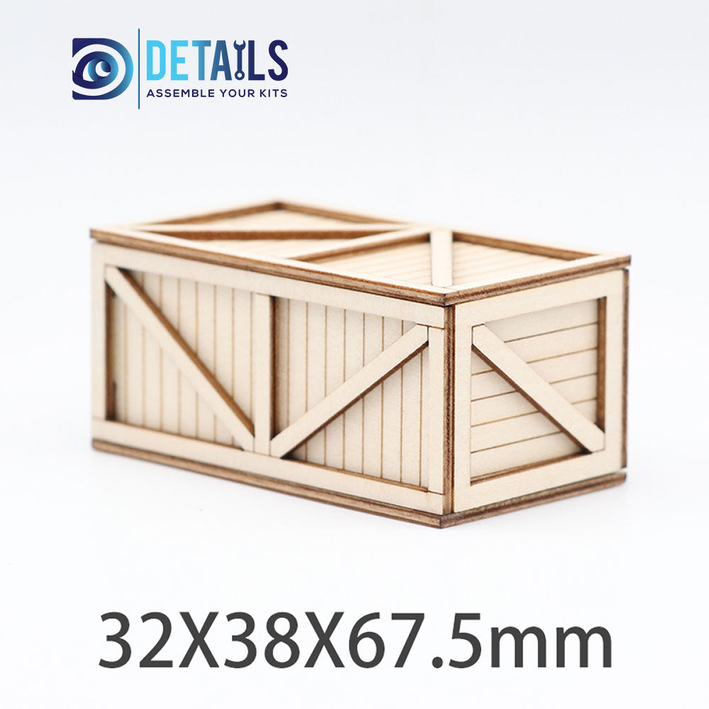 1/18 Scale Wooden Box Decoration for RC Crawler