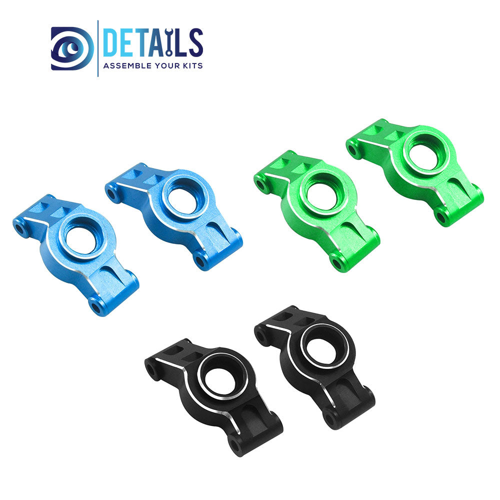 Hobby Details 7075 Aluminum Rear Hub/Knuckle Arm For  For TRX MINI MAXX BL-2s 4WD Brushless Monster Truck 107154-1 Upgrade Parts