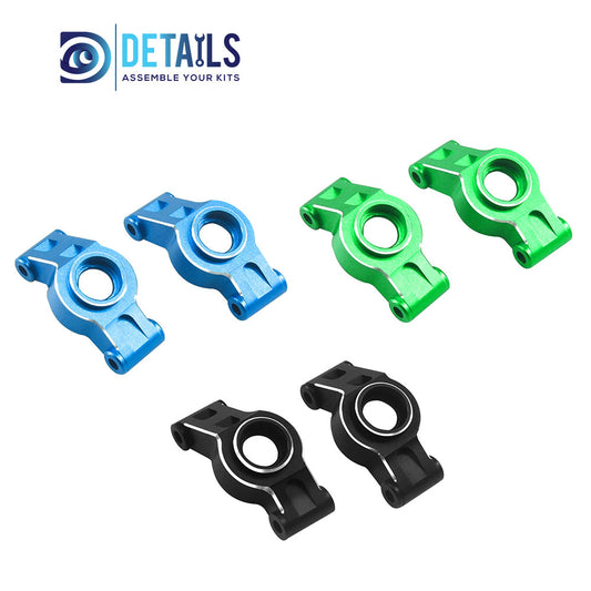 Hobby Details 7075 Aluminum Rear Hub/Knuckle Arm For  For TRX MINI MAXX BL-2s 4WD Brushless Monster Truck 107154-1 Upgrade Parts