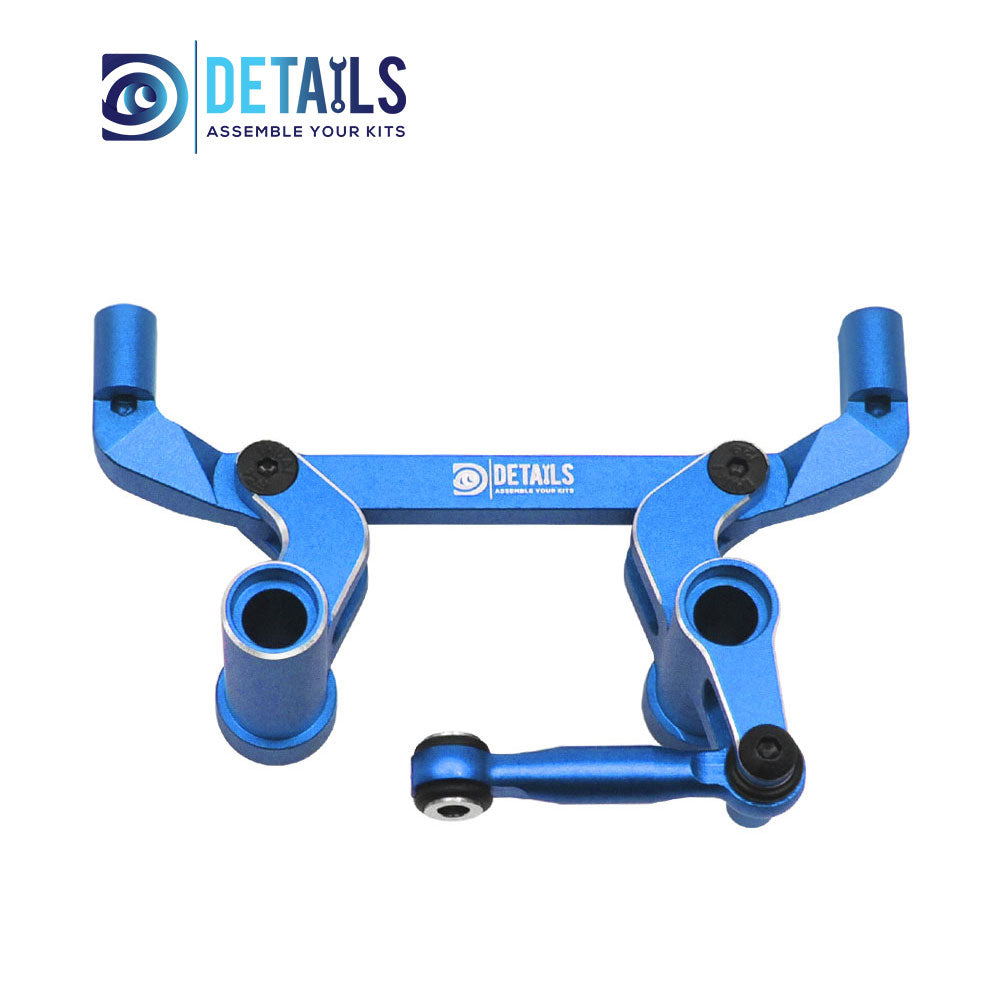 Aluminum Steering Set Steering Rods Set For TRAXXAS 1/10 4-TEC Drift Ford Mustang