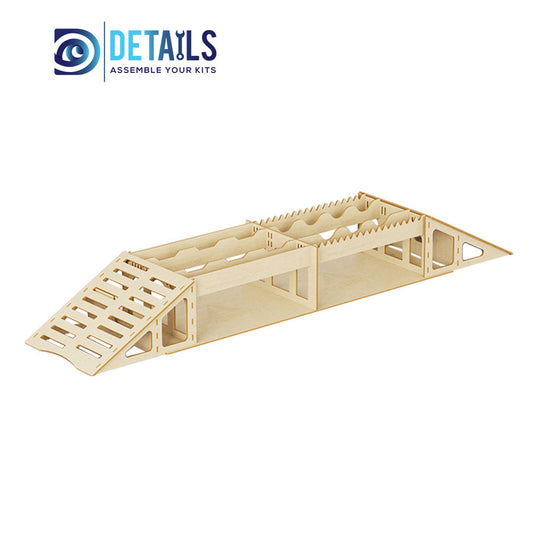 High density wood board climaing car props Z 89CM*18.2CM*11CM