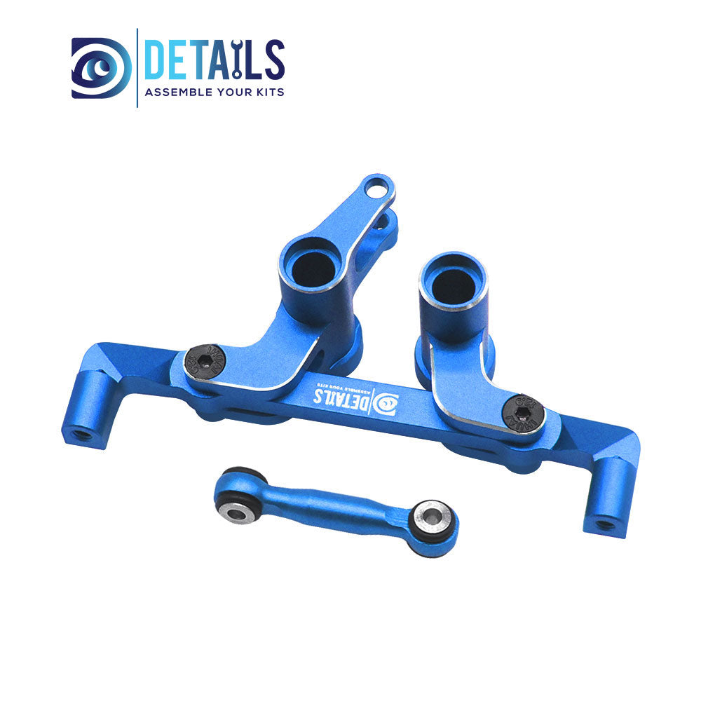 Aluminum Steering Set Steering Rods Set For TRAXXAS 1/10 4-TEC Drift Ford Mustang