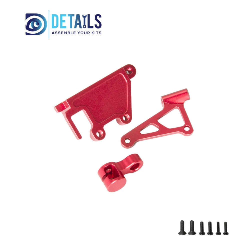 7075 Aluminum Servo Mount Base for LOSI 1/4 Promoto MX Motorcycle