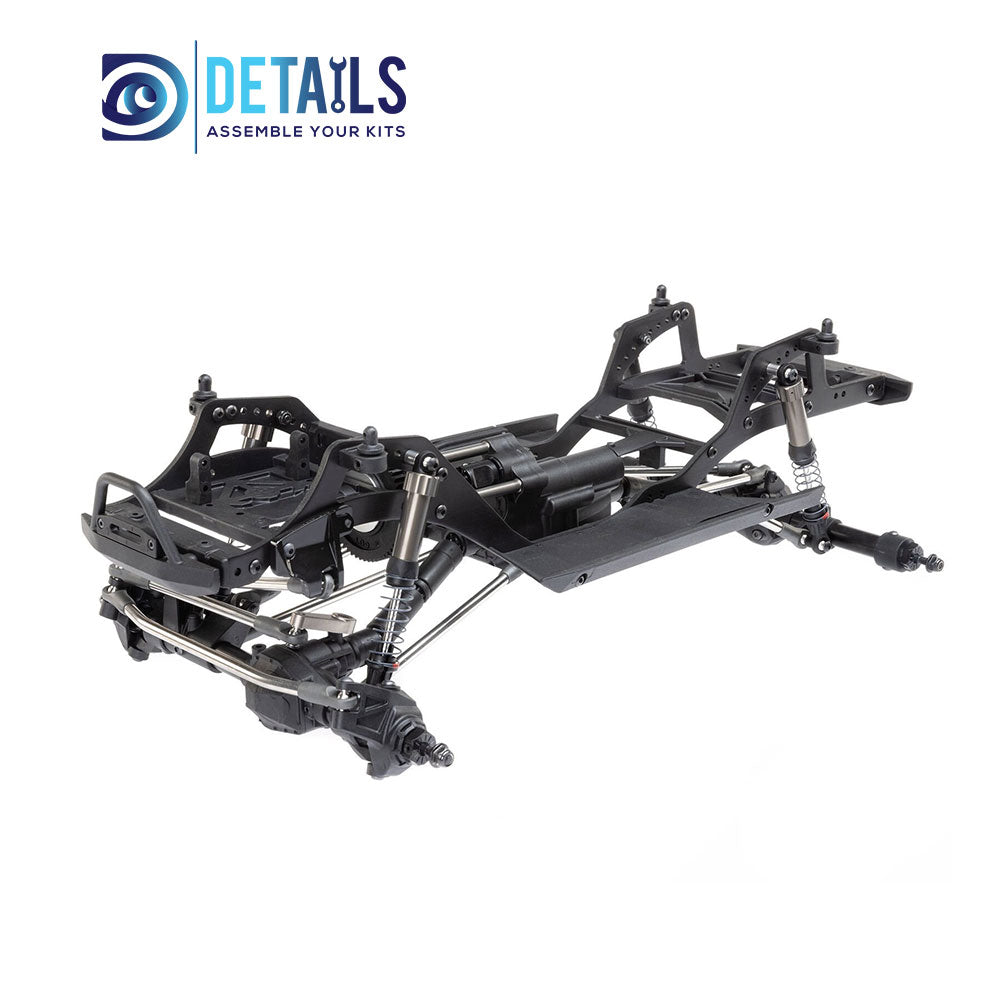 Brass Front Axle Tubes for SCX10 PRO