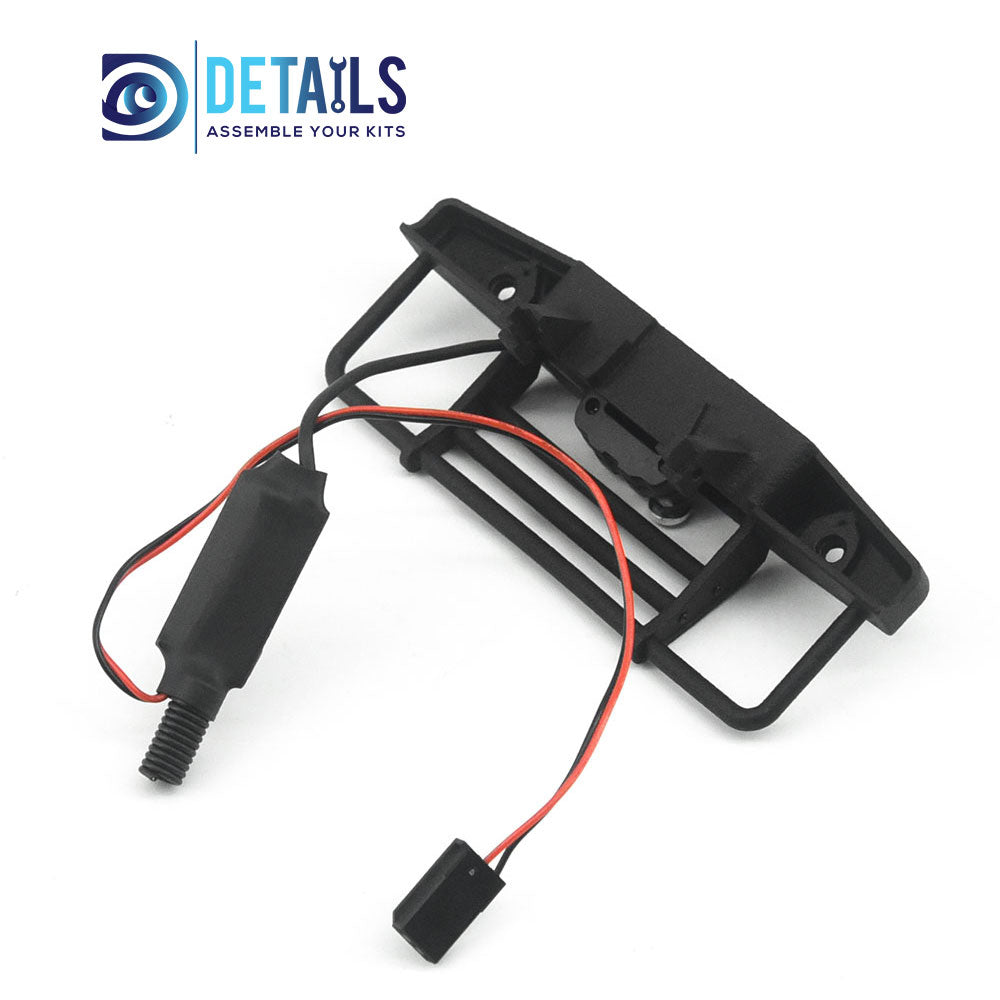 3D printing Front Bumper with Winch and Remote Controller for TRX4M 1/18 Land Rover Defender