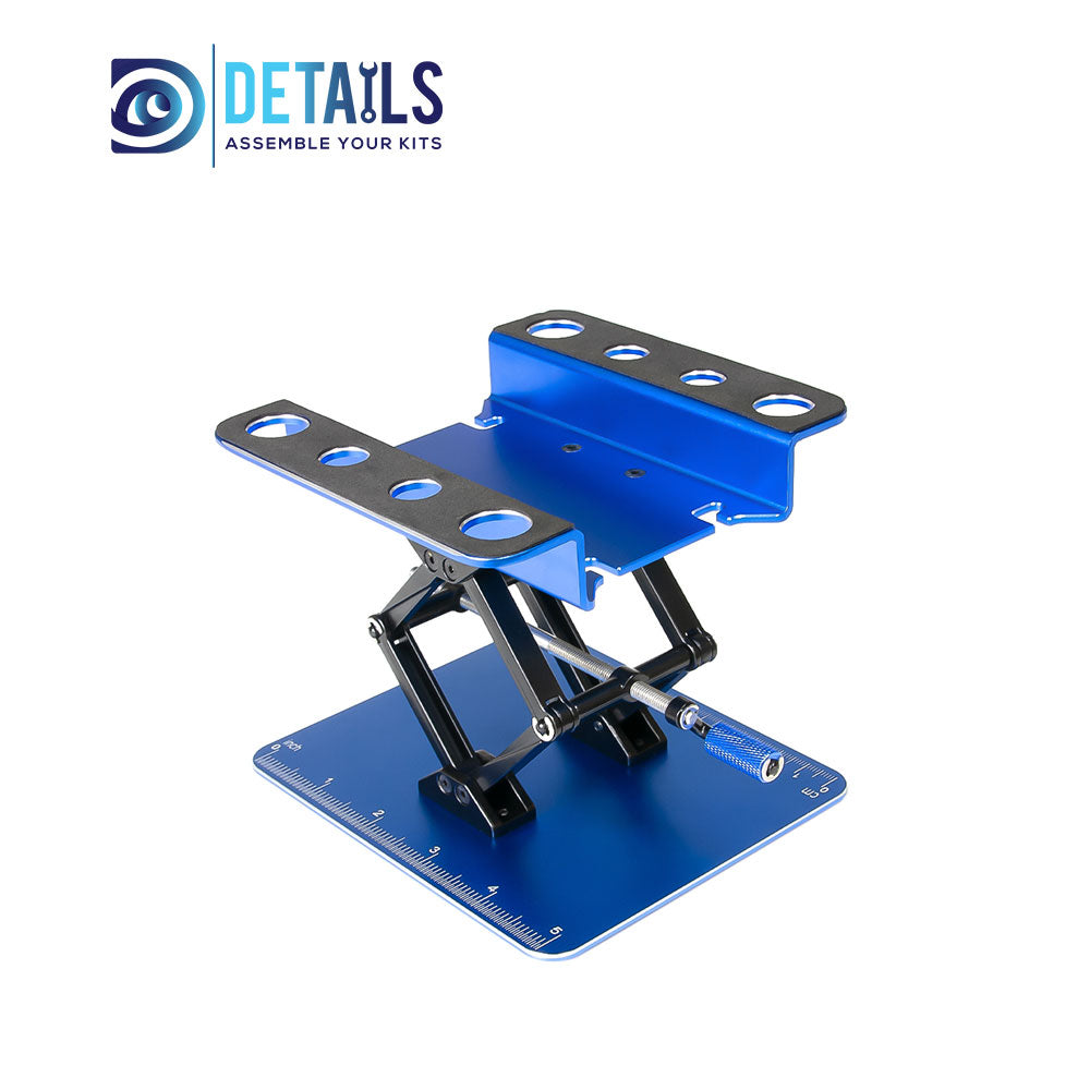 Aluminum 1/8 1/10 1/16 Adjustable RC Car Stand For Rc Car Repair Assembly Display 60-140mm