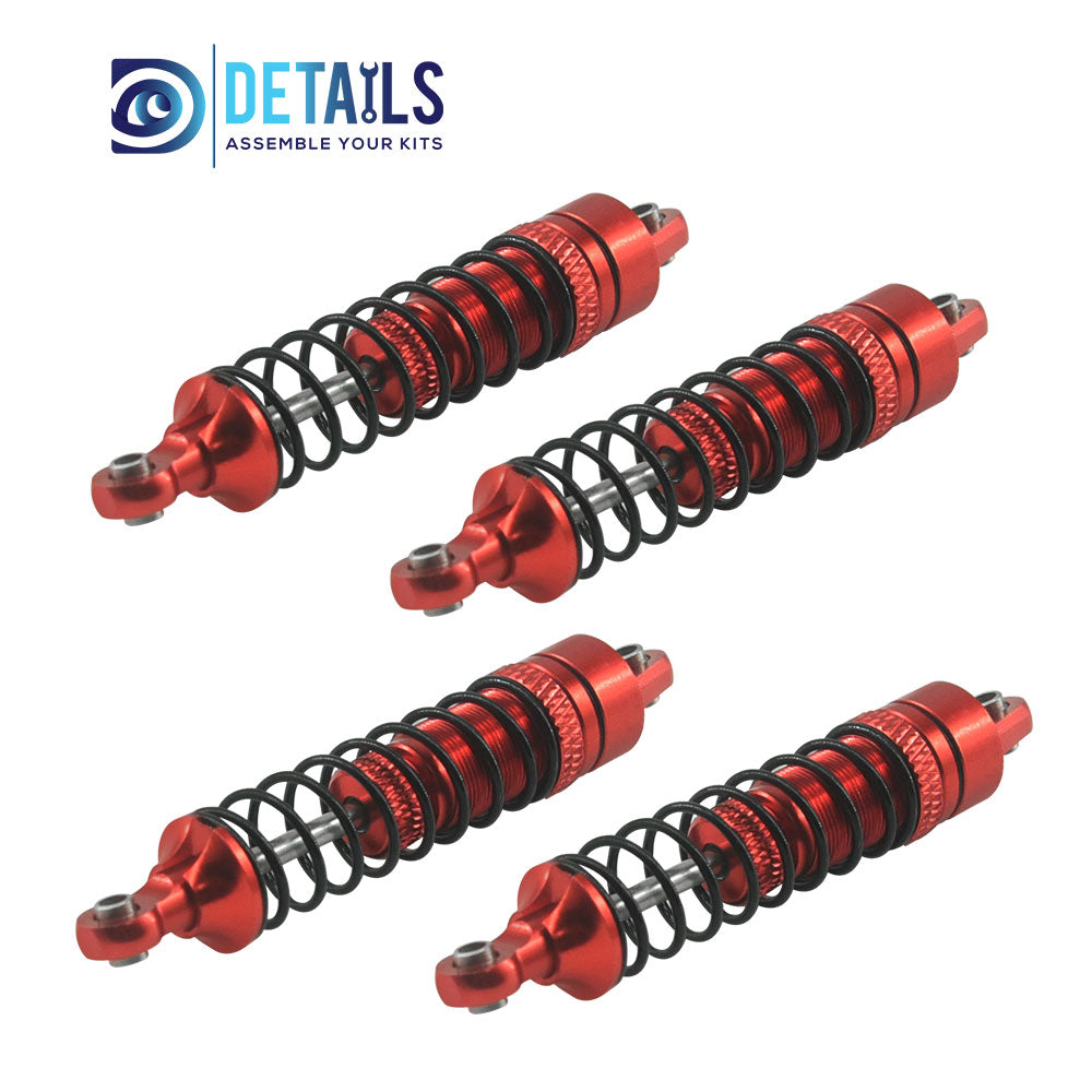 Hobby Details Aluminum Front&Rear Shocks Set For ARRMA 1/18 MOJAVE GRANITE GROM Upgrade Parts